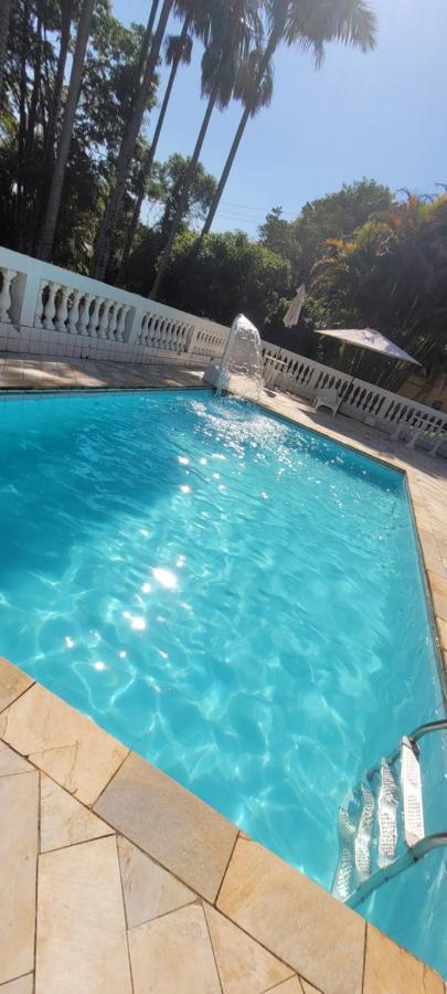Linda Chacara Em Condominio Fechado Com Wifi De 300Mb - Atibaia Buitenkant foto