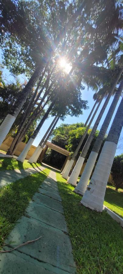 Linda Chacara Em Condominio Fechado Com Wifi De 300Mb - Atibaia Buitenkant foto