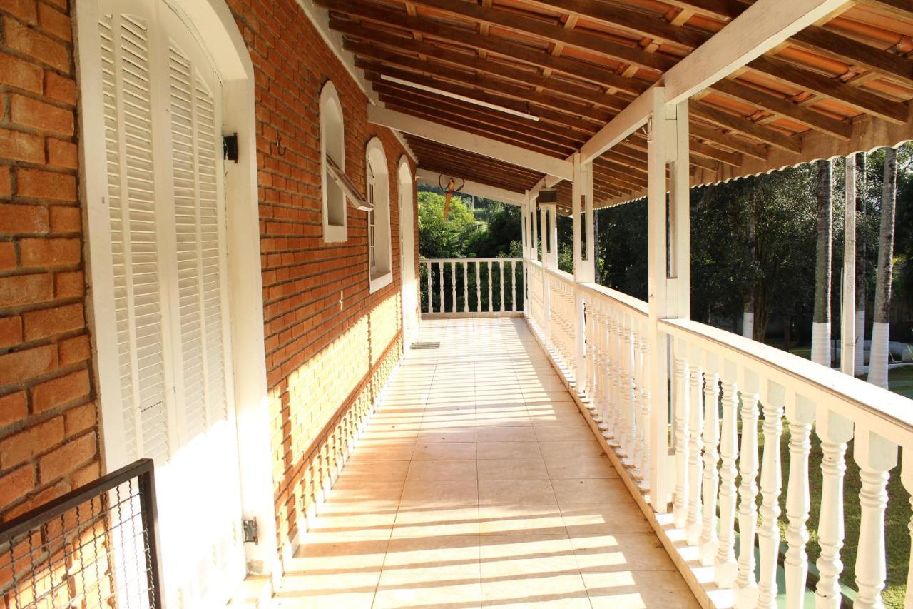 Linda Chacara Em Condominio Fechado Com Wifi De 300Mb - Atibaia Buitenkant foto